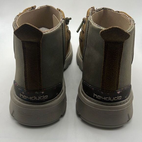 HEY DUDE Boris Eco Casual Shoe Comfort Boots - Tobacco - Men's Size 8- NWB‎ - Picture 3 of 11
